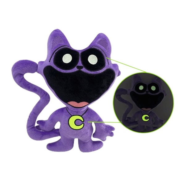 Smiling Critters catnap, Roblox Figure Plush Doll Poppy playtime kids Toy - Picture 3 of 3